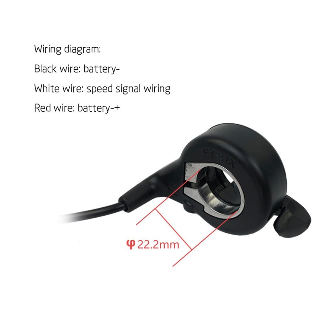 F??r E-Bike E-bike Thumb Throttle Electric Bicycle Throttle Pedelec Draussen