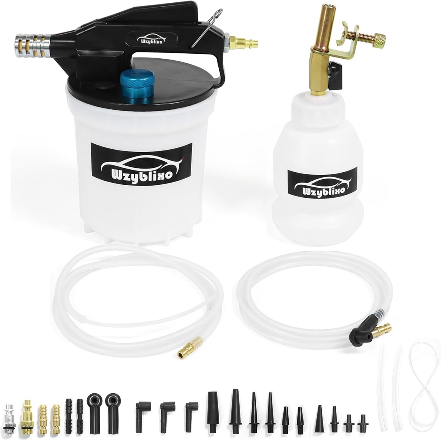Vacuum Brake Bleeder - Vacuum Brake Bleeder Kit with Brake Fluid Extractor an...
