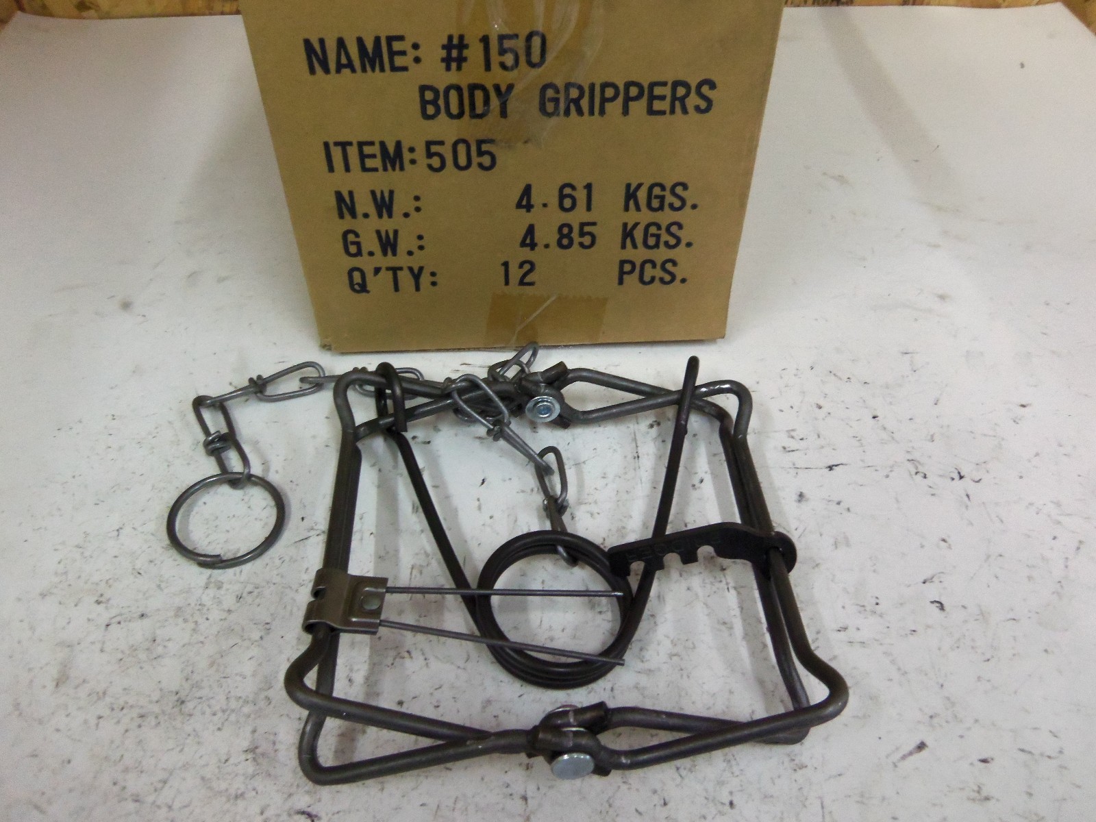 1 Bridger 150  Body Grip Traps    Trap  Muskrat  Mink Fisher