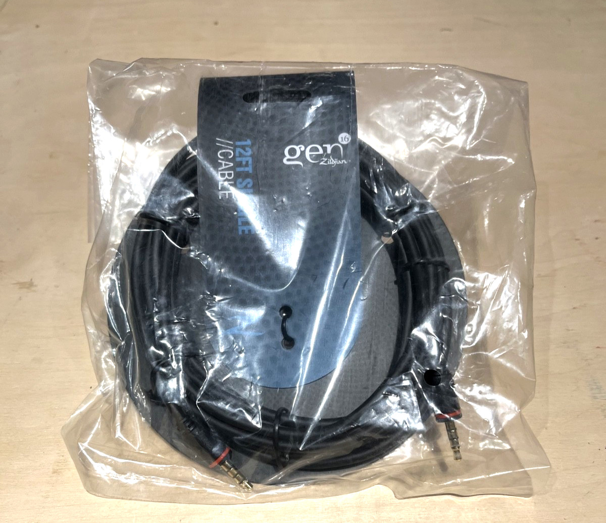 TWO NEW ZILDJIAN GEN 16  cymbal pickup cords UNOPENED PACKAGE