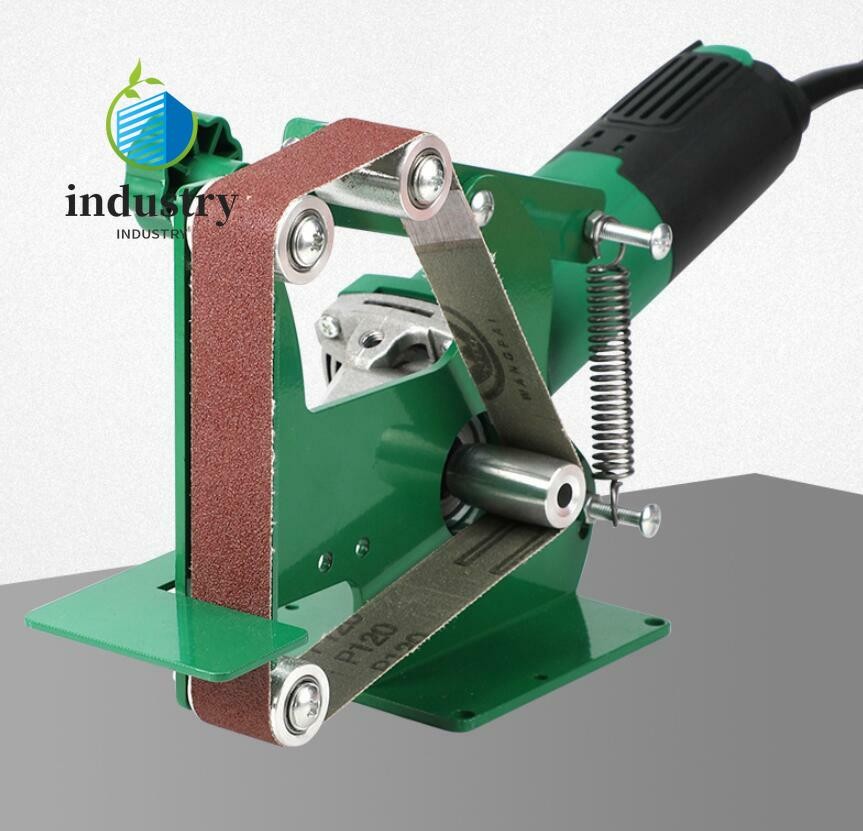 220V 180W Angle Grinder DIY Sand Disc Belt Sander DIY Polishing Grinding Machine