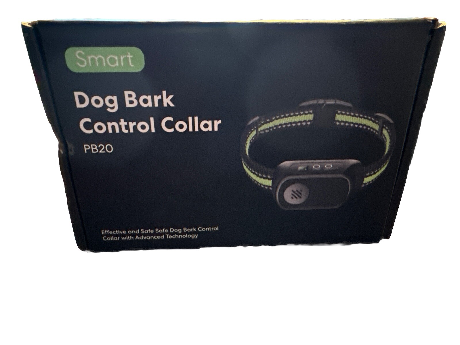 Smart Dog Bark Control Collar PB20 New Open Box Free Shipping Black
