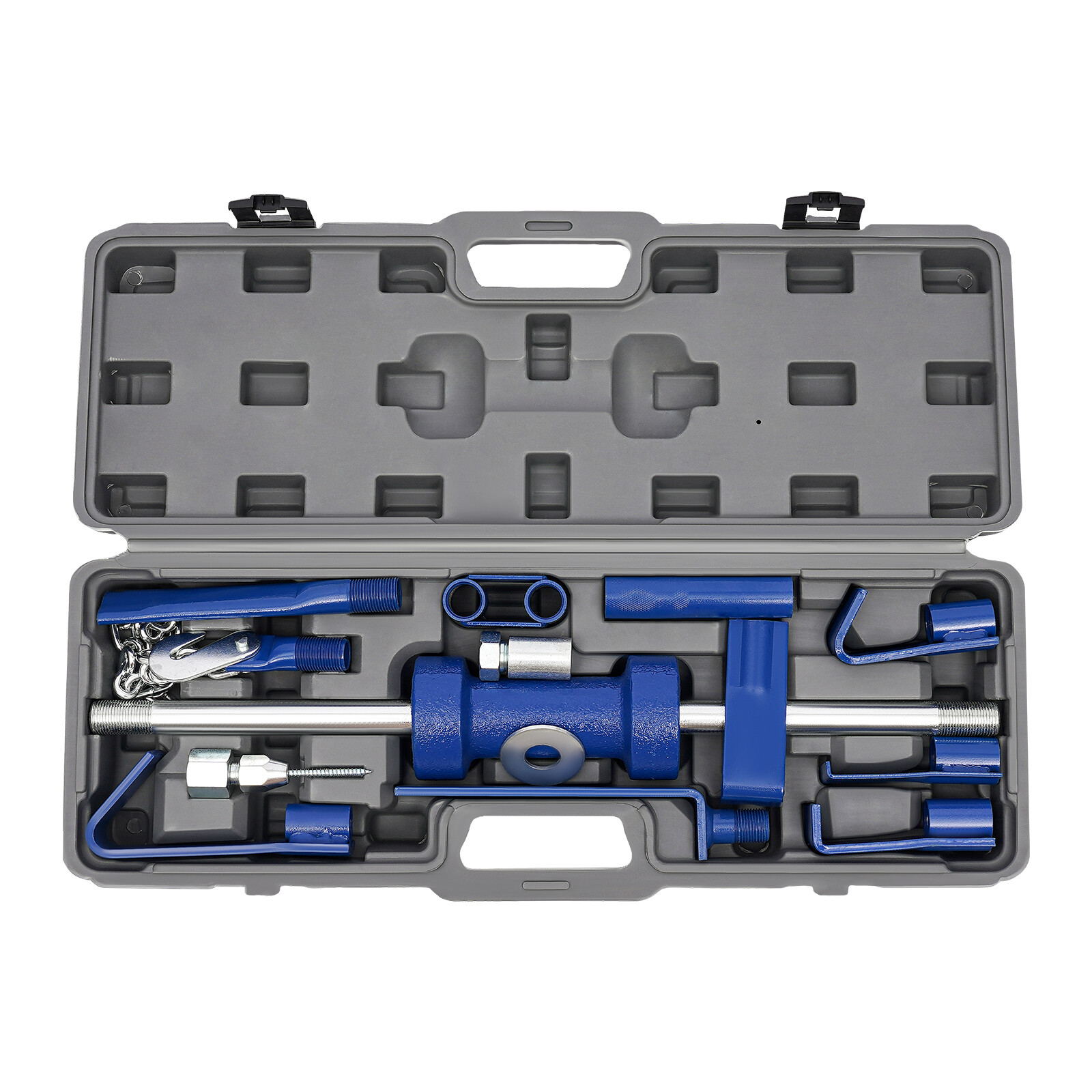 Automotive Hammer Puller Frame Slide Hammer Dent Pulling Tool Kit Long Shaft