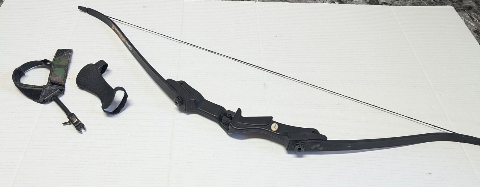 Bear Recurve Bow Lil Brave 2 Takedown Black Youth Archery Kit With Release