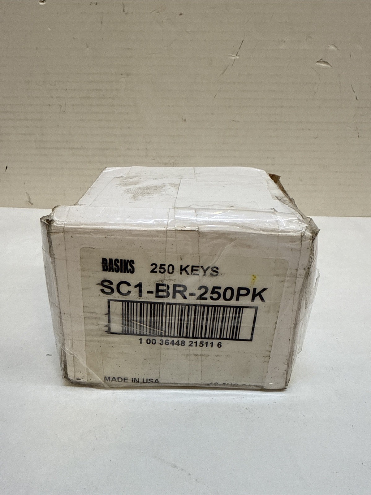 Basiks SC1-250-BR-BASIKS Key Blanks Qty 250