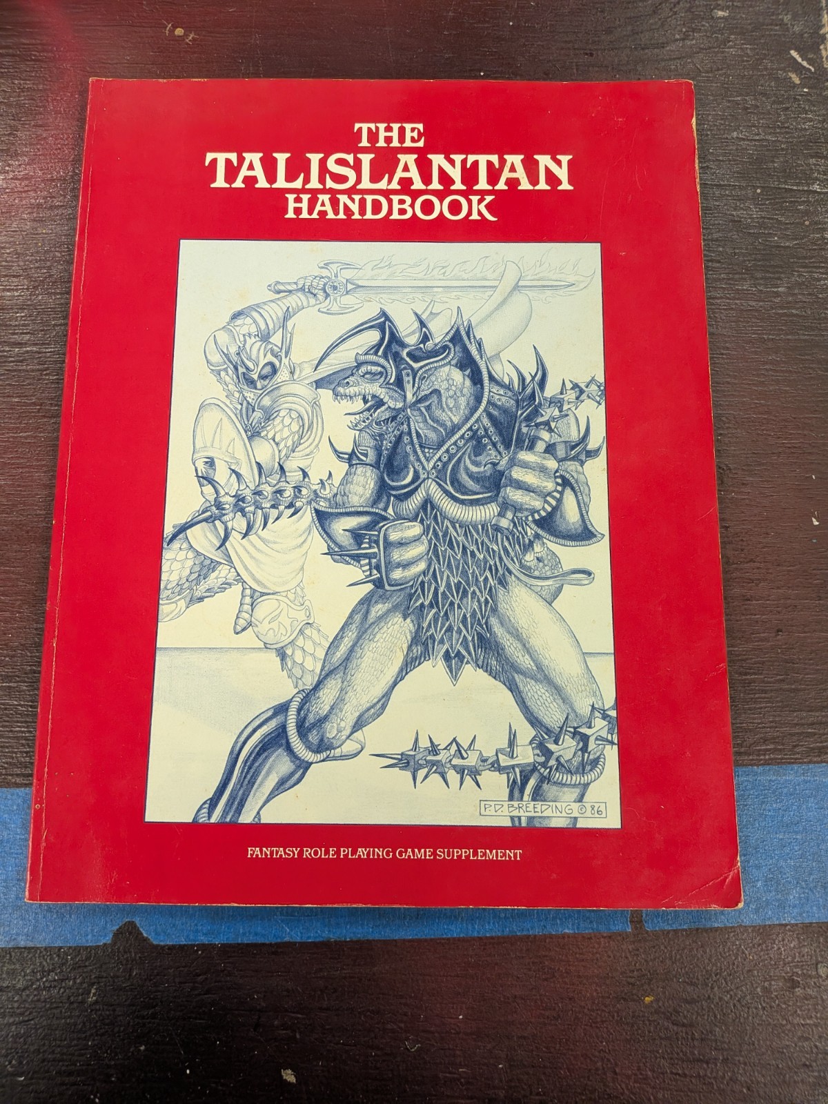 The Talislantan Handbook  Fantasy Role-playing Game Supplement Bard Games 2100