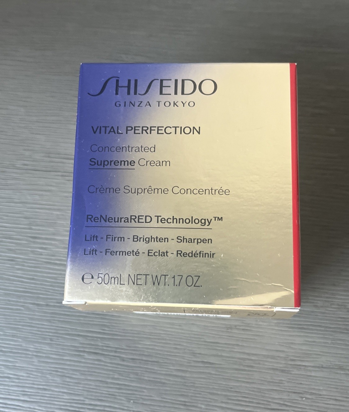 Shiseido Vital Perfection Concentrated Supreme Cream 50ml / 1.7 Oz - New In Box