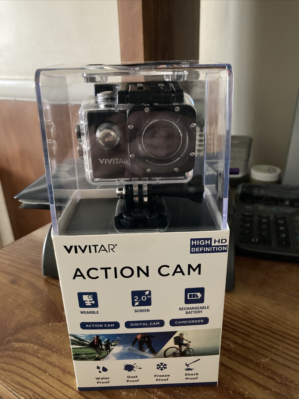 Vivitar DVR781HD HIGH DEFINITION ACTION WATERPROOF SHOCK PROOF DIGITAL CAM