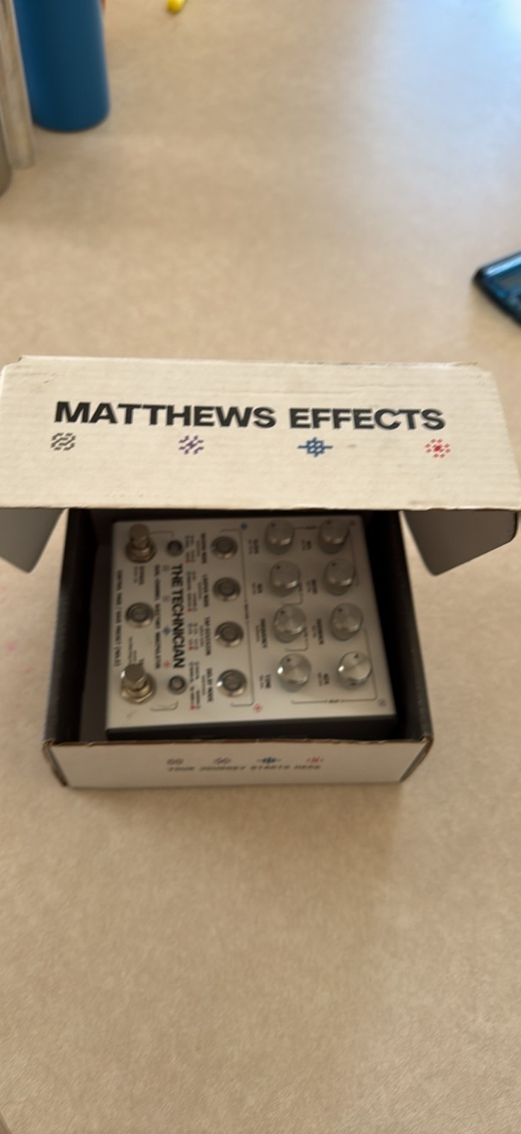 Matthews Effects "The Technician", Multi-effect guitar pedal