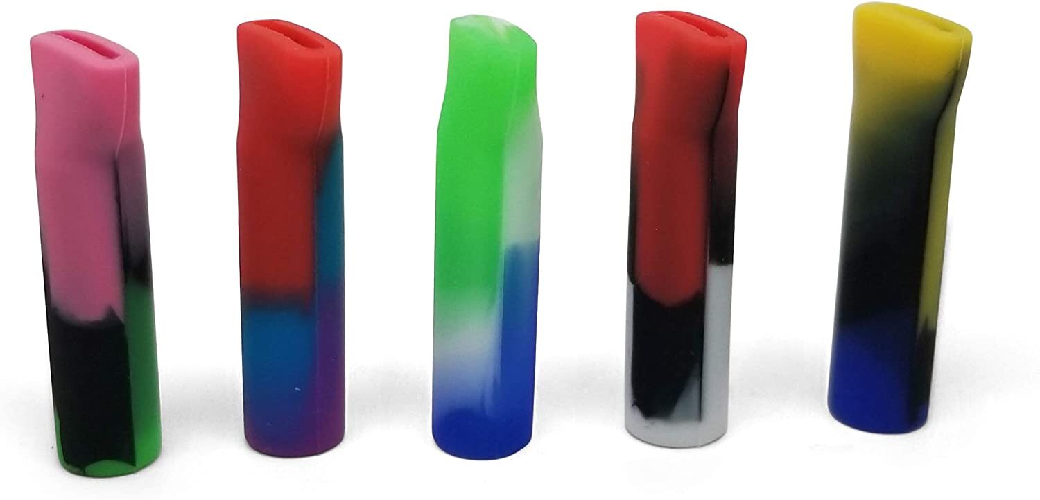 Smoke Bloo Trippy Tips Silicone Rolling Tips - 18 Pack