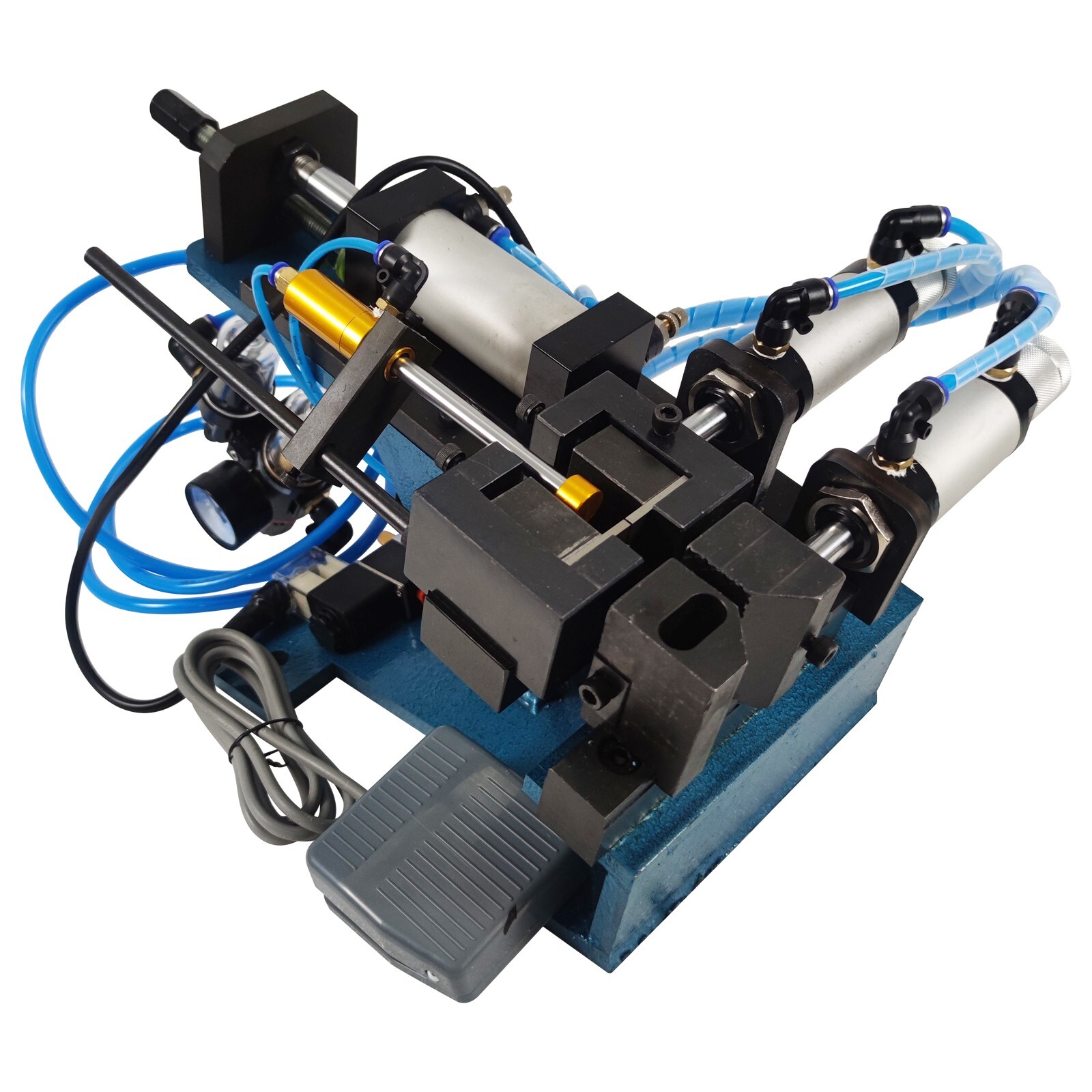 Pneumatic 6mm Wire Cable Stripping Peeling Machine Automatic Wire Stripper
