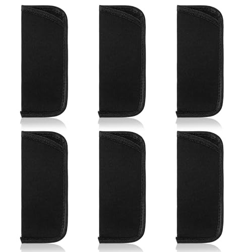 6Pcs Slip in Eyeglasses Cases, Reading Glasses Pouch, Fabric Spectacle Pouch,