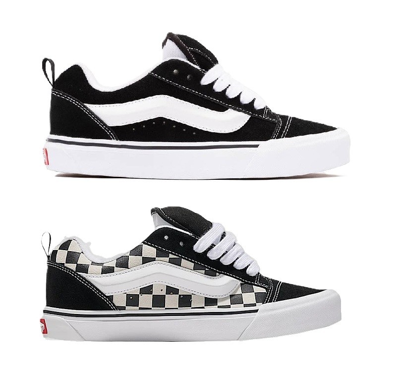 New Vans Knu Skool Men's Skate Shoes Low Top Puffy Tongue Suede Sneakers