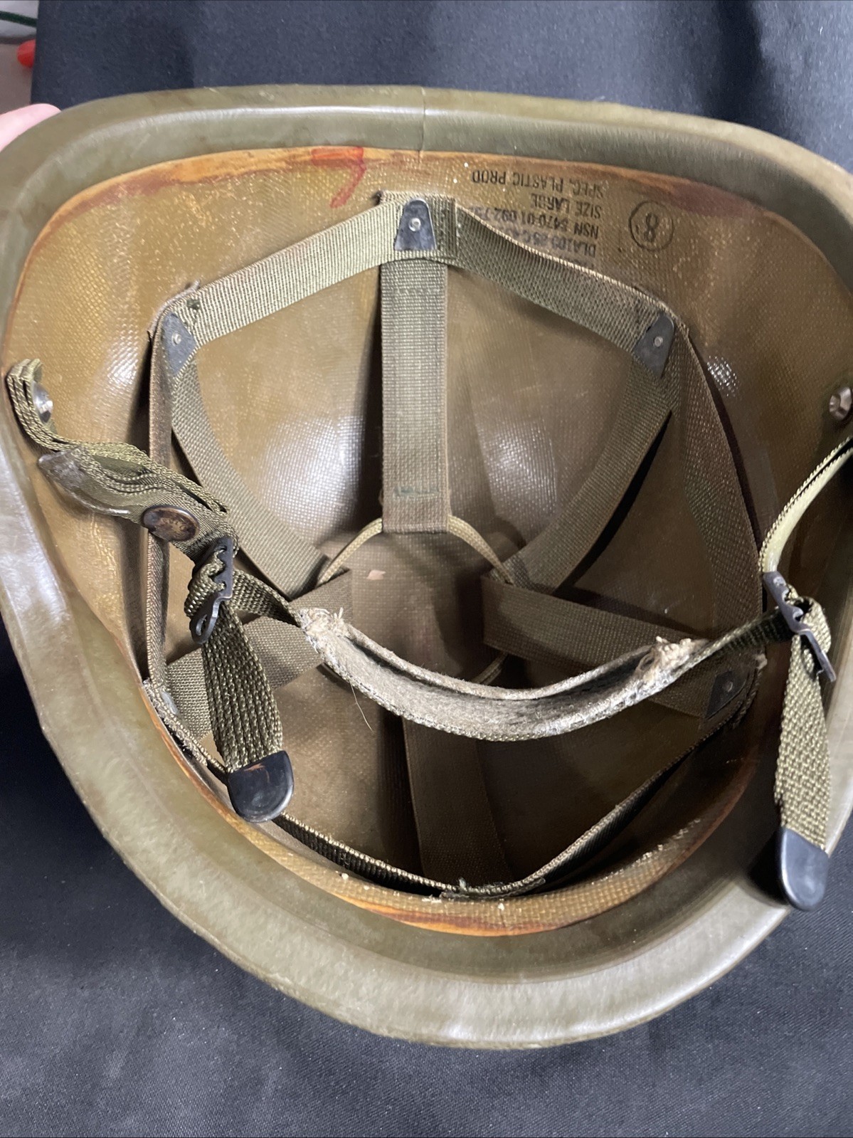 SPP PASGT Helmet Size Large Made With Kevlar