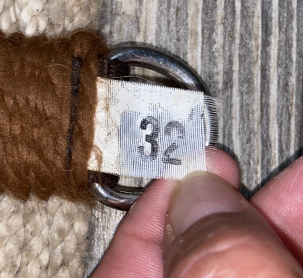 32'' WIDE ROPE ROPER WESTERN CINCH