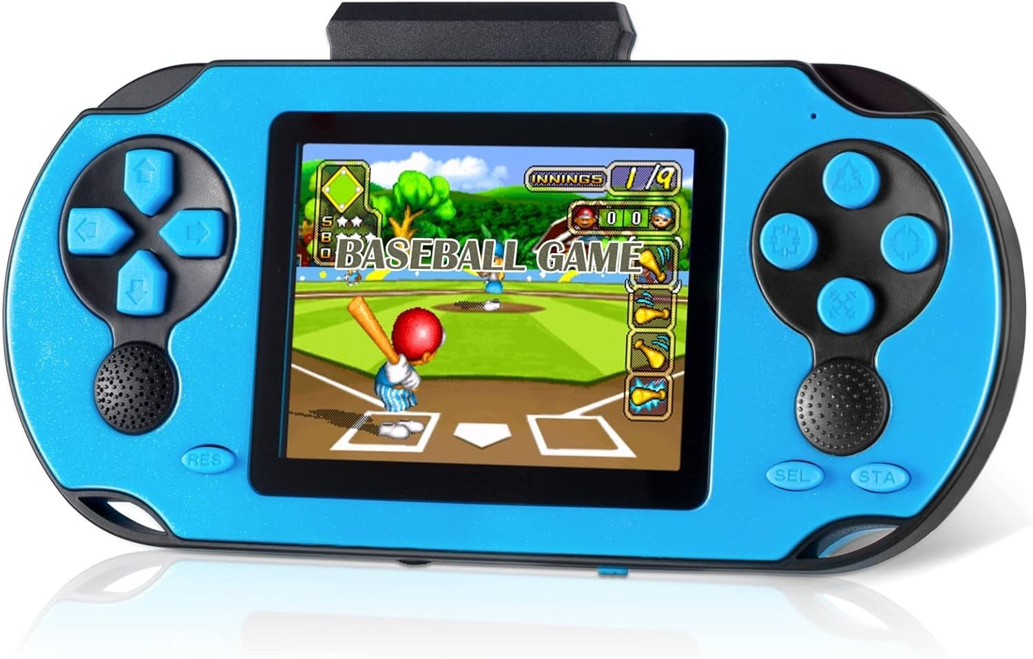16 Bit Handheld Game Console for Kids Adults, 3.0'' Large Screen Preloaded 230 H