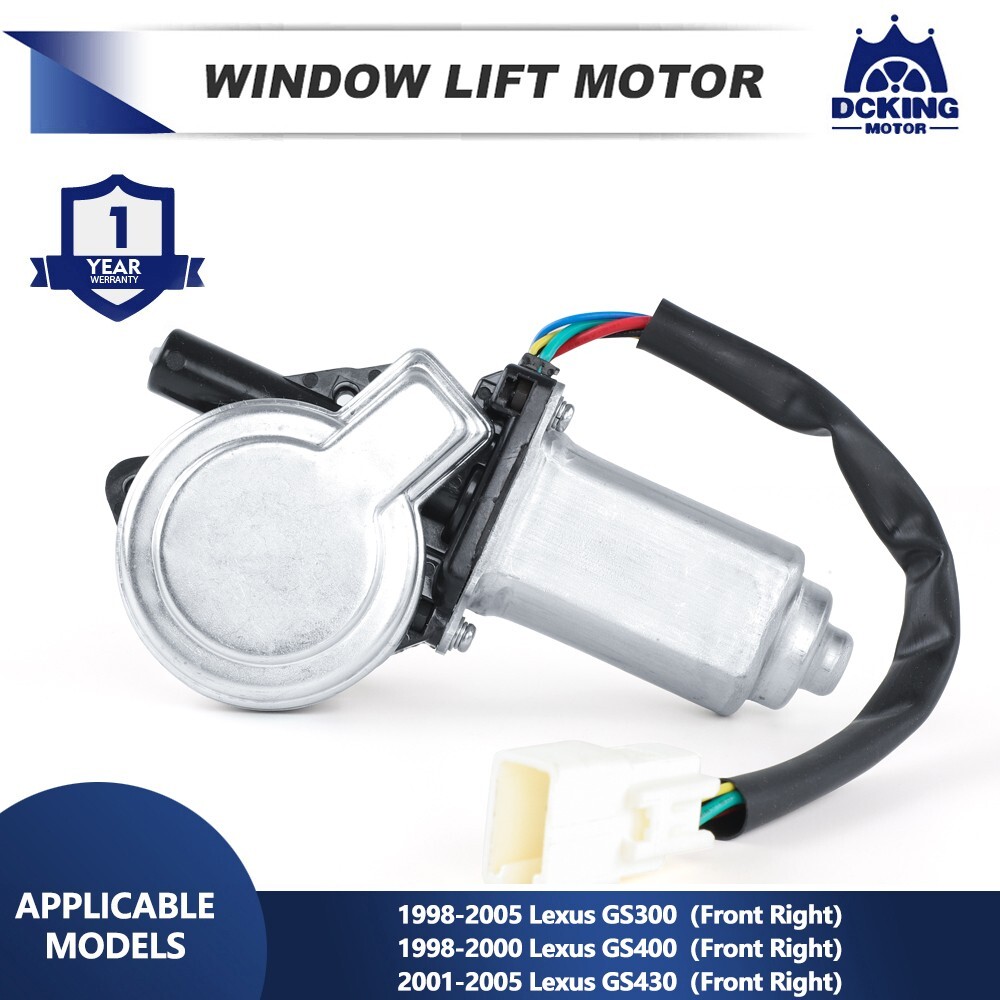 Window Lift Motor For Lexus 98-05 GS300 & 98-00 GS400 & 01-05 GS430 Front Right