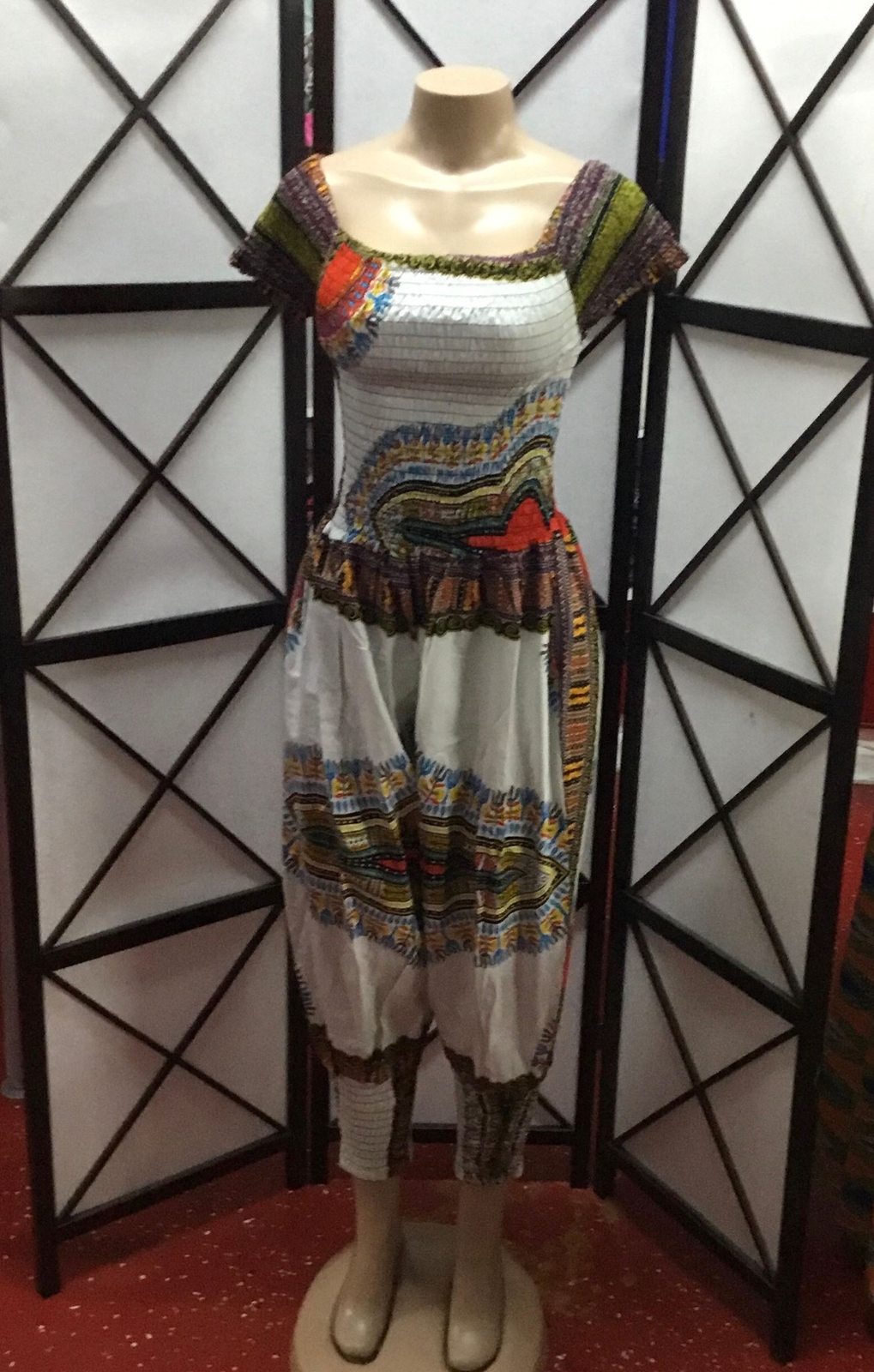 Dashiki Jumpsuit