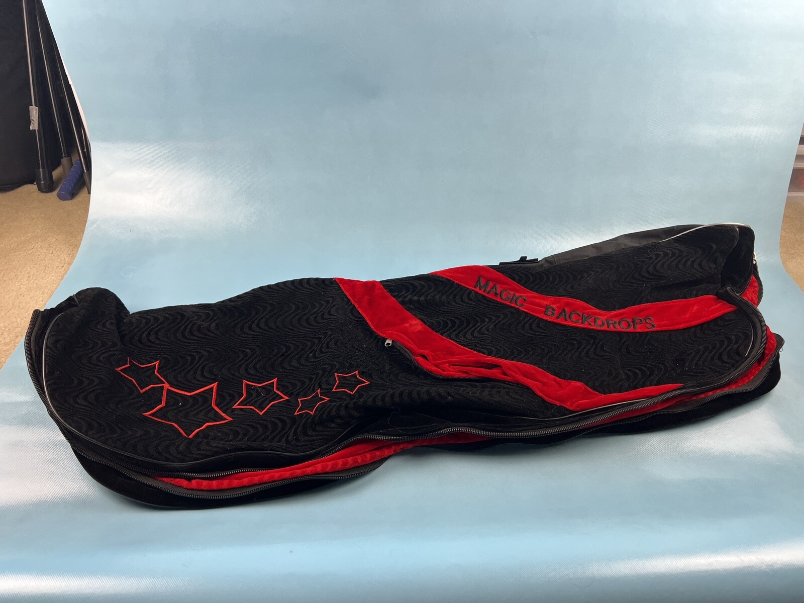 Magic Backdrop Velvet Carrying Bag For Juggling Or Magic Props