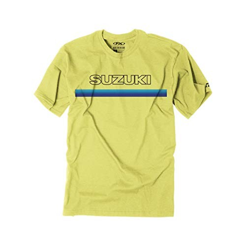 Factory Effex 23-87402 Suzuki Throwback T-Shirt Yellow (M)