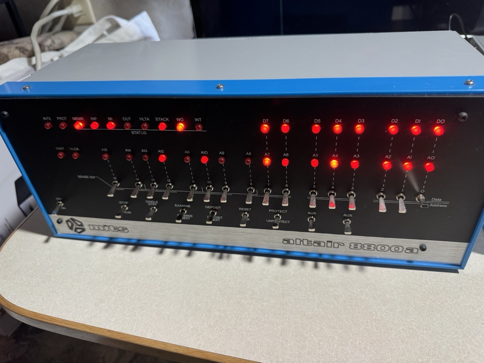 altair 8800 Clone / Altduino With Disk Drive