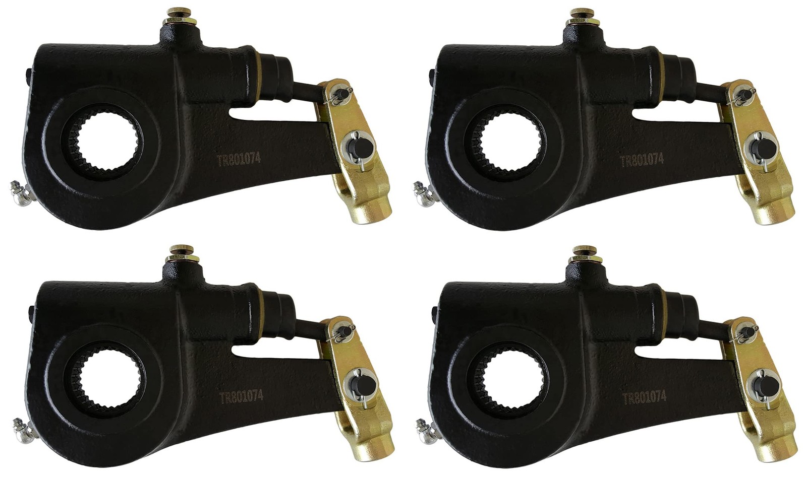 BSWParts 4 Pack of R801074 Automatic Slack Adjuster 1.5" Diameter, 28 Spline