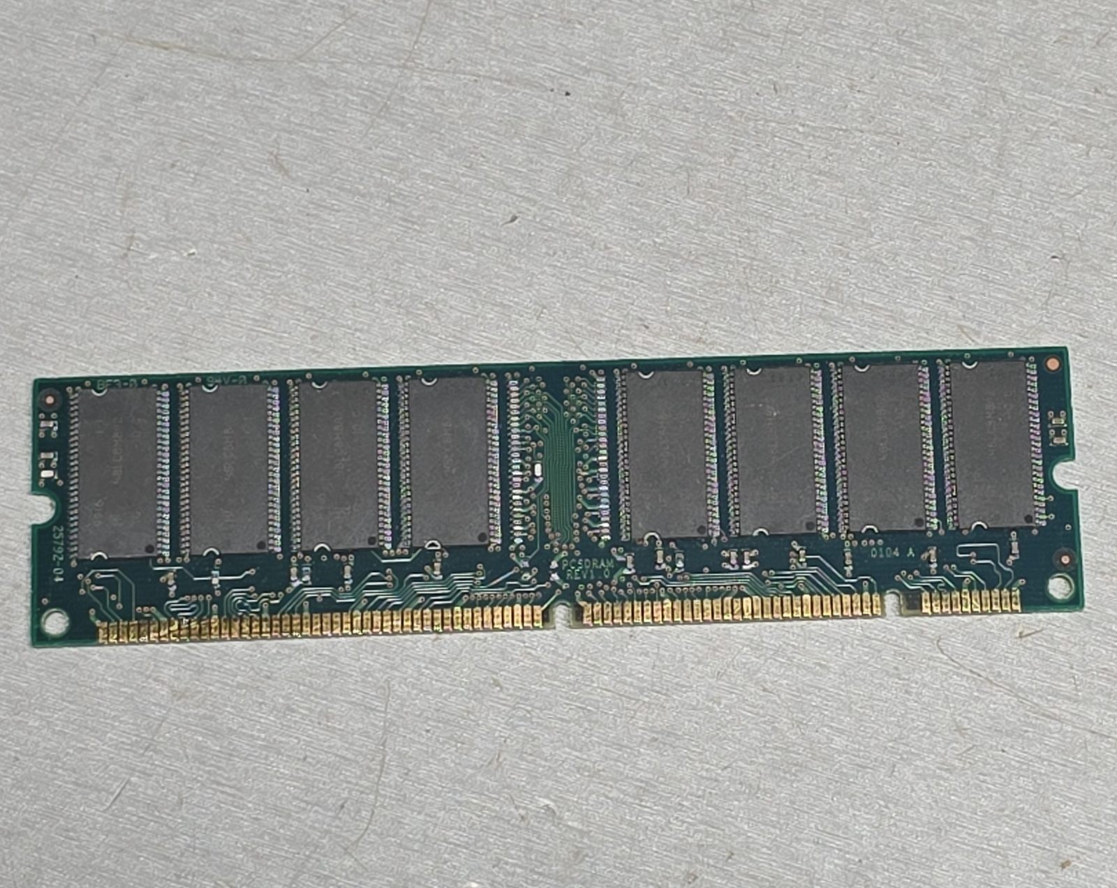 Micron MT16LSDT1664AG-662C4 128MB PC66 SDRAM DIMM Desktop Memory Module
