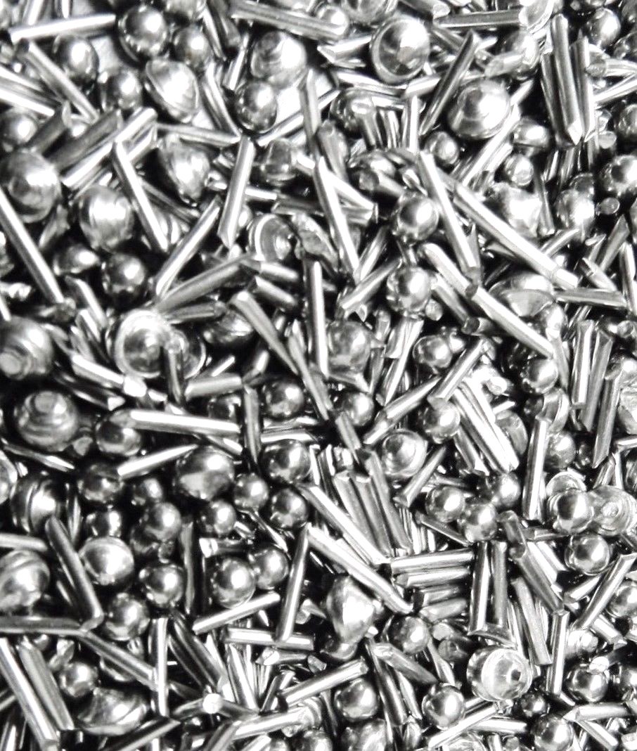 2 Lb Stainless Steel Tumbling Media Shot Jewelers Mix 4 Shapes Tumbler Finishing