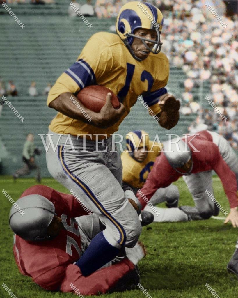 DI681 Paul Tank Younger LA Rams Football 8x10 11x14 16x20 Colorized Photo