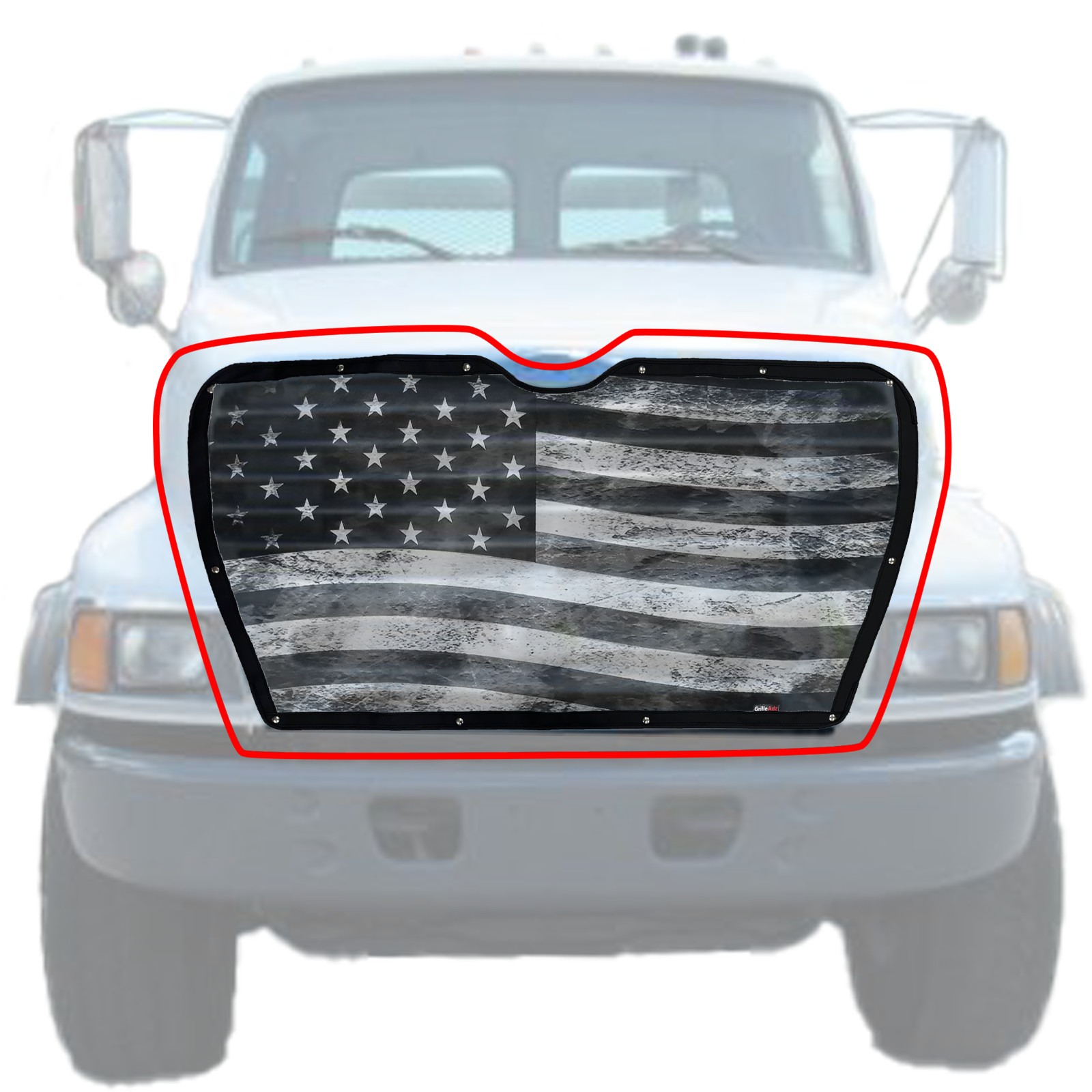 Premium USA Tactical Flag Bugscreen Ford Sterling Louisville L-Line 1996-98 2119