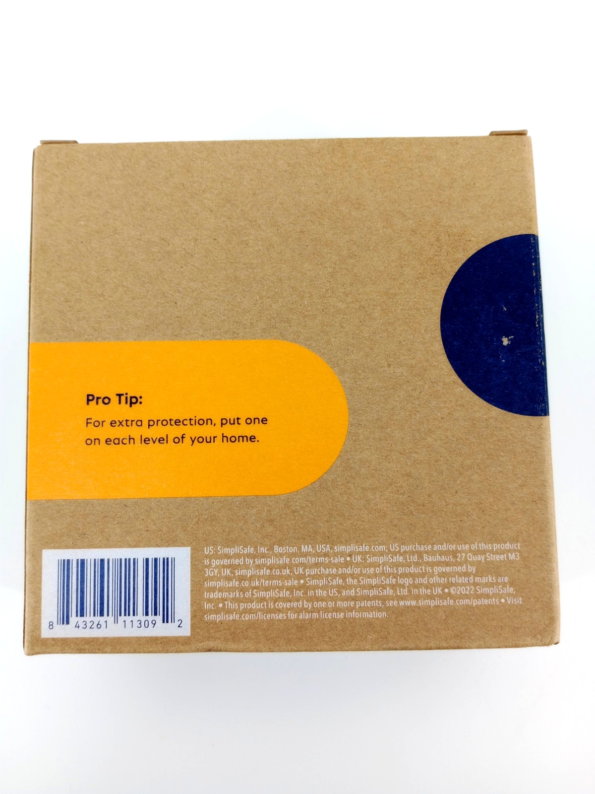 SimpliSafe Smoke & Carbon Monoxide Detector CA002 White New Open Box