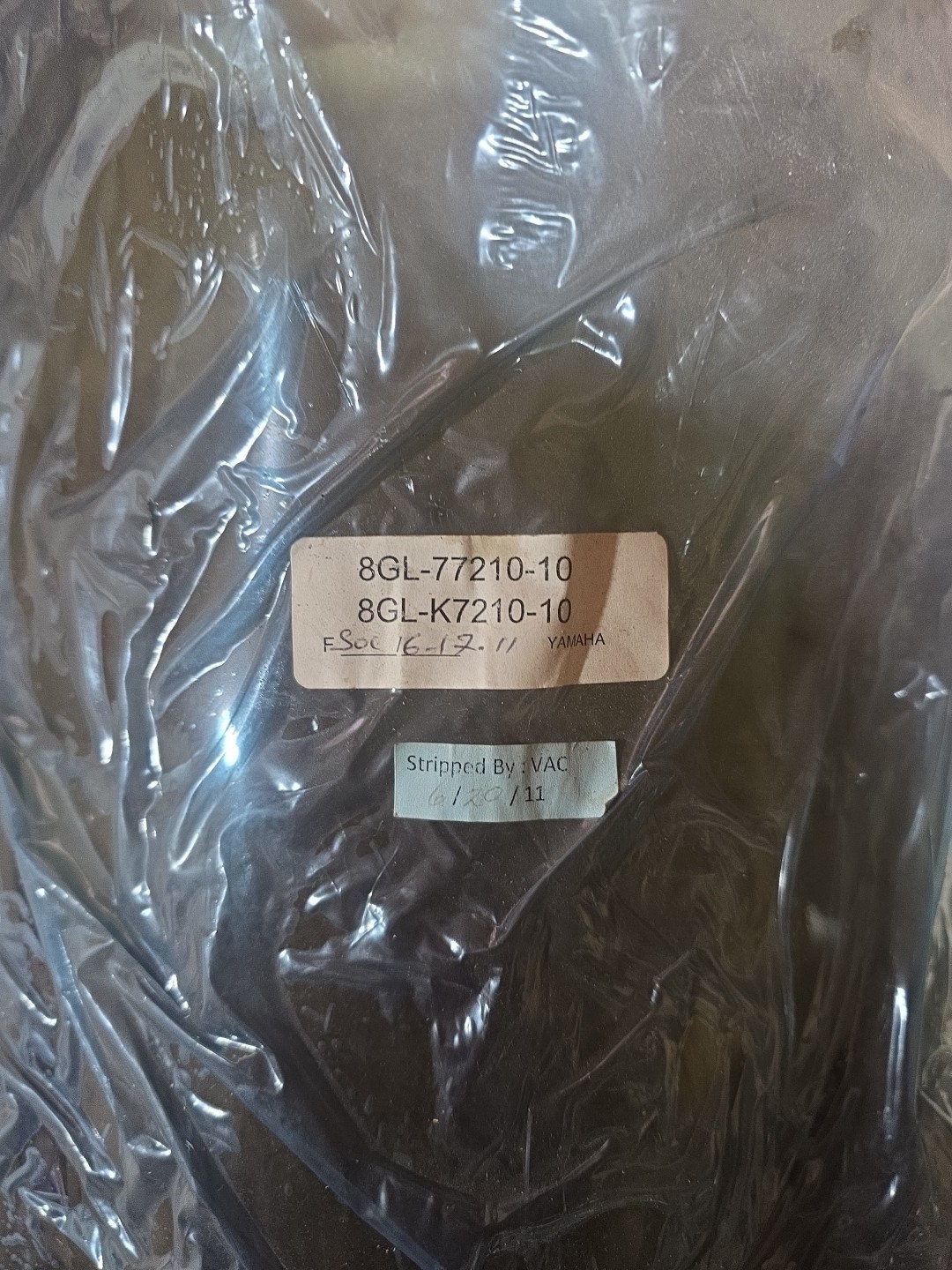 Like New Yamaha Nytro Snowmobile OEM Windshield  8GL-K7210-10 Low