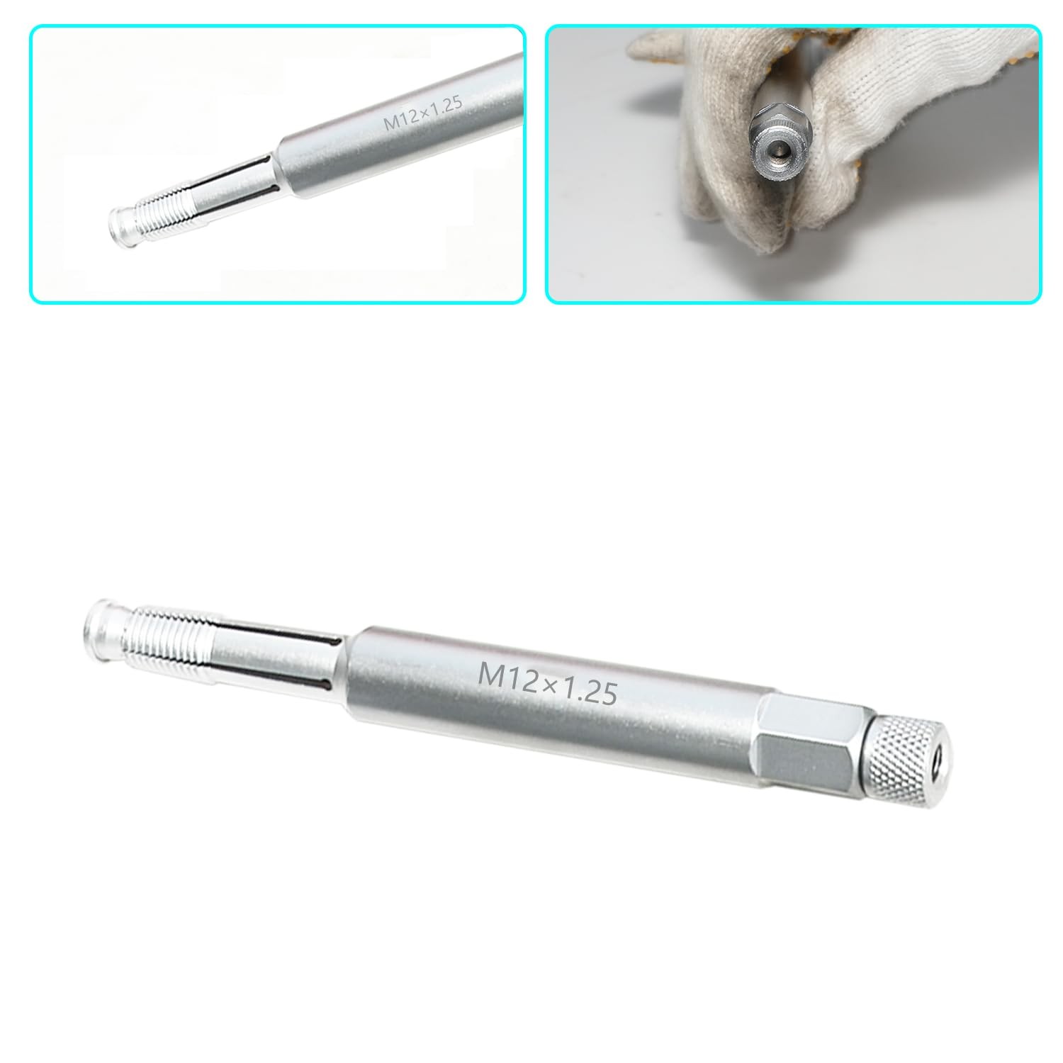 DPTOOL 12mm Back Tap Spark Plug Thread Repair Tool M12x1.25 Chase