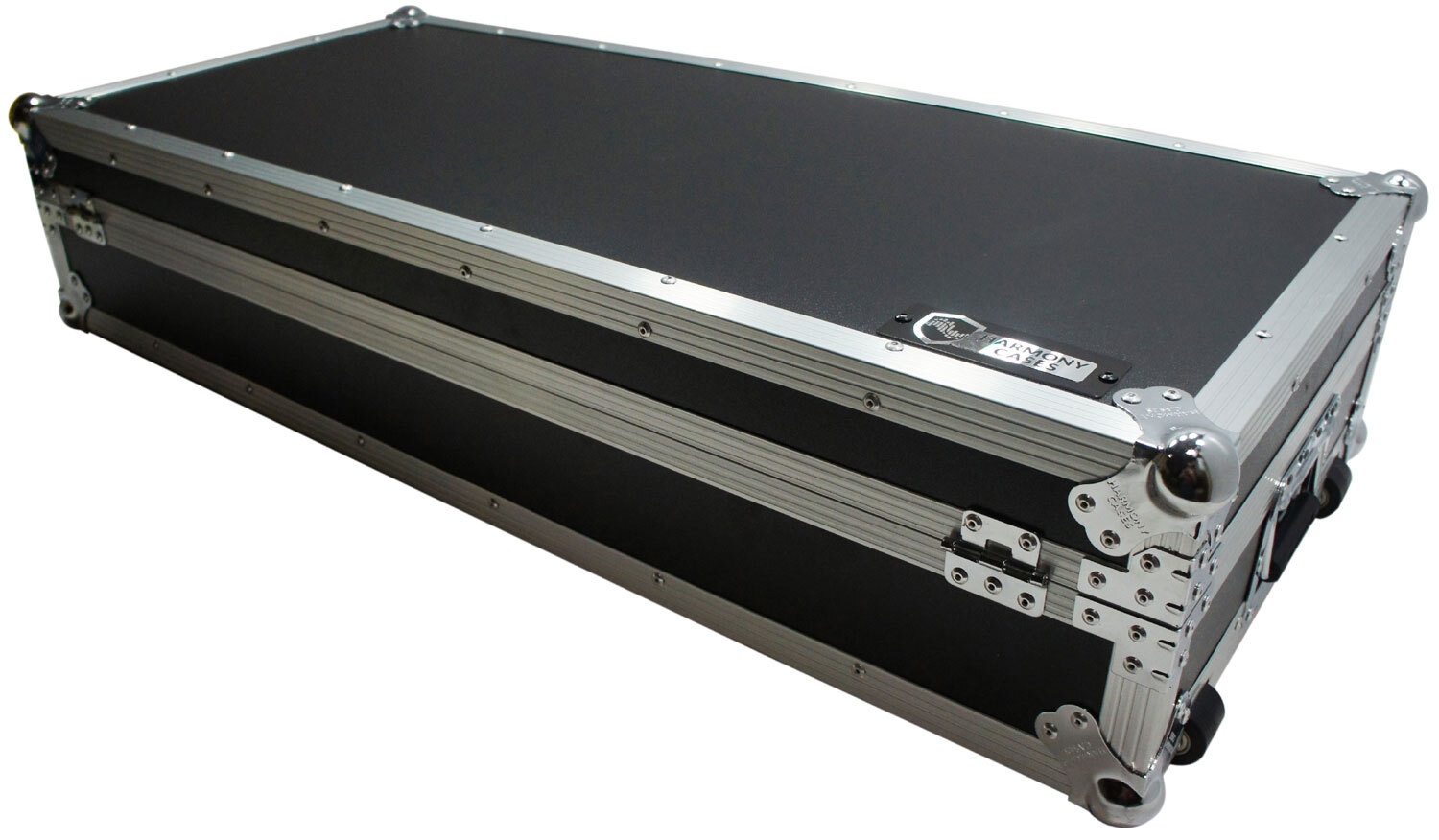 Harmony HCCD320W 320 Jewel or 960 Sleeve CD Transport Road Travel Case Wheels