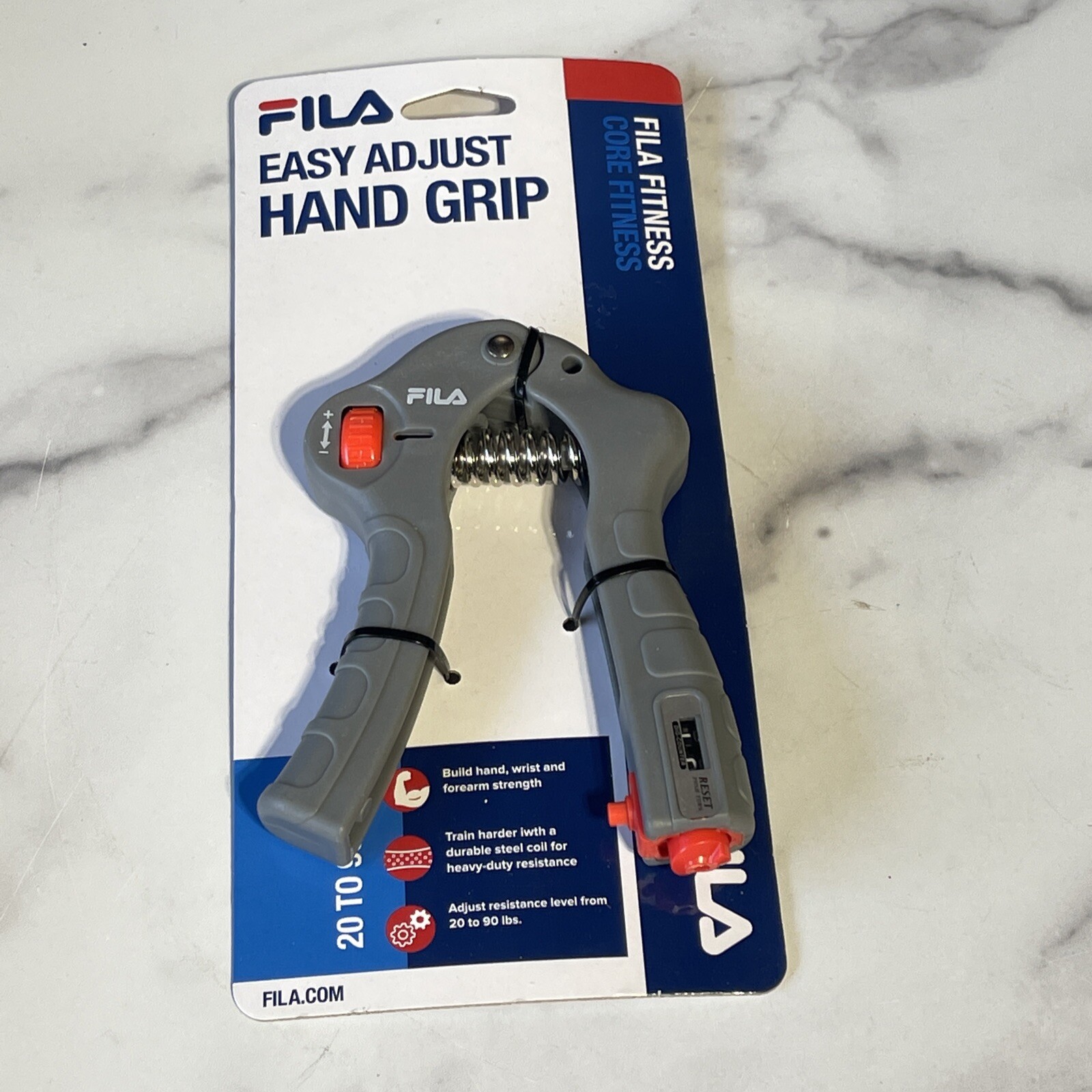 Fila Easy Adjust Hand Grip/Arm Strengther 20-90lb