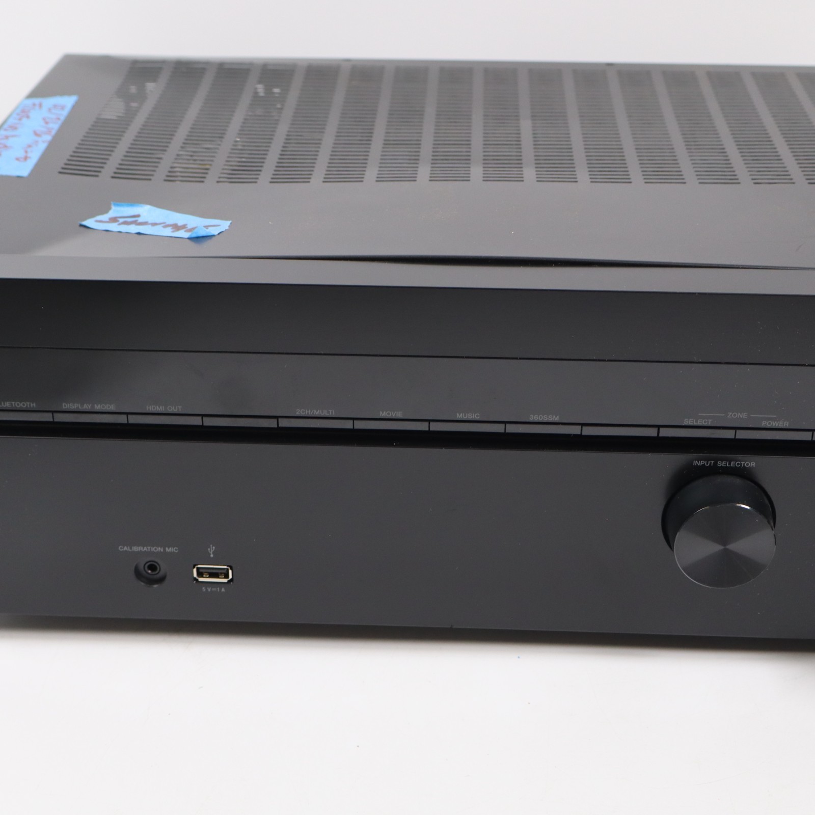 BROKEN FOR PARTS Sony STR-AN1000 Receiver - Powers On - MISSING ONE ANTENNA