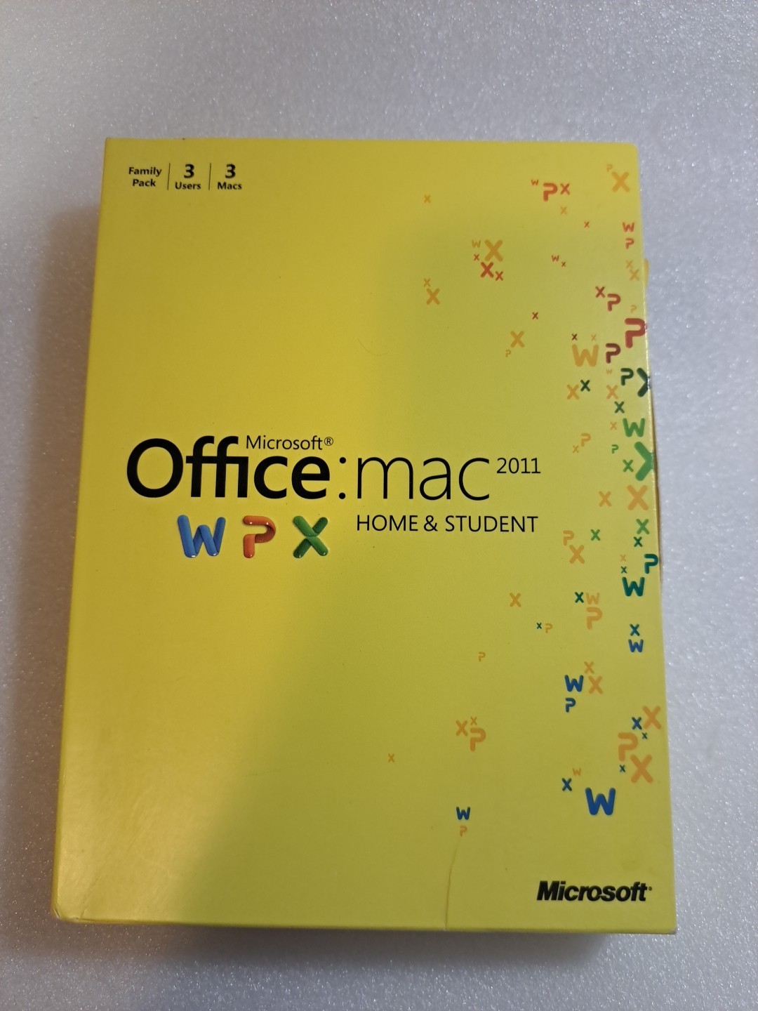 Microsoft Office MAC 2011 Home & Student Family Pack With Product Key