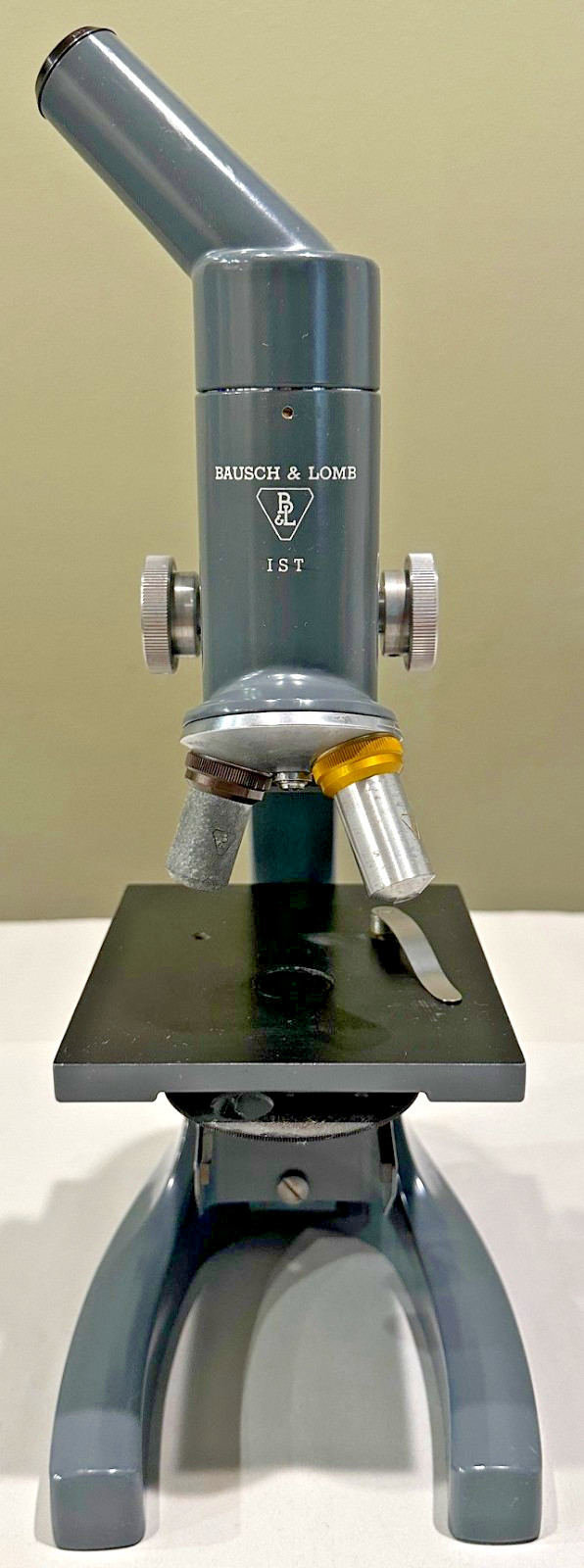 BAUSCH & LOMB IST Vertical Monocular Microscope 10X & 43X Magnifying Lens