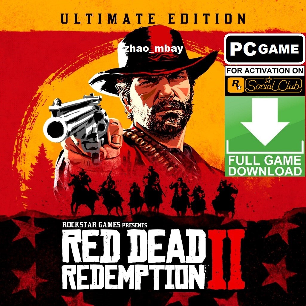 Red Dead Redemption 2 ULTIMATE EDITION PC Rockstar Key GLOBAL FAST SENT! RPG