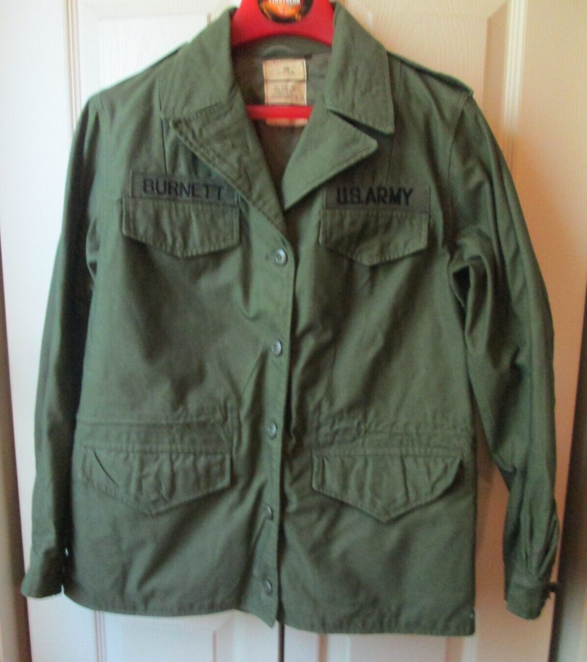 Women's OG-107 Field Coat Greenbrier Industries Size 14R Nylon Cotton Vietnam