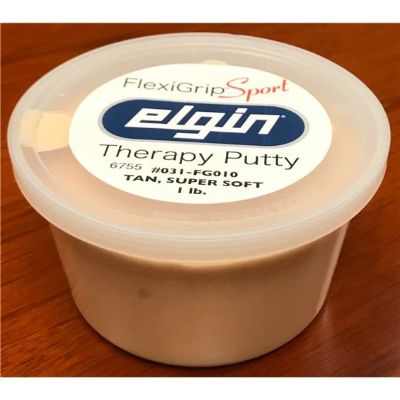 FlexiGrip SPORT Therapy Putty, 16oz, Tan, Super Soft