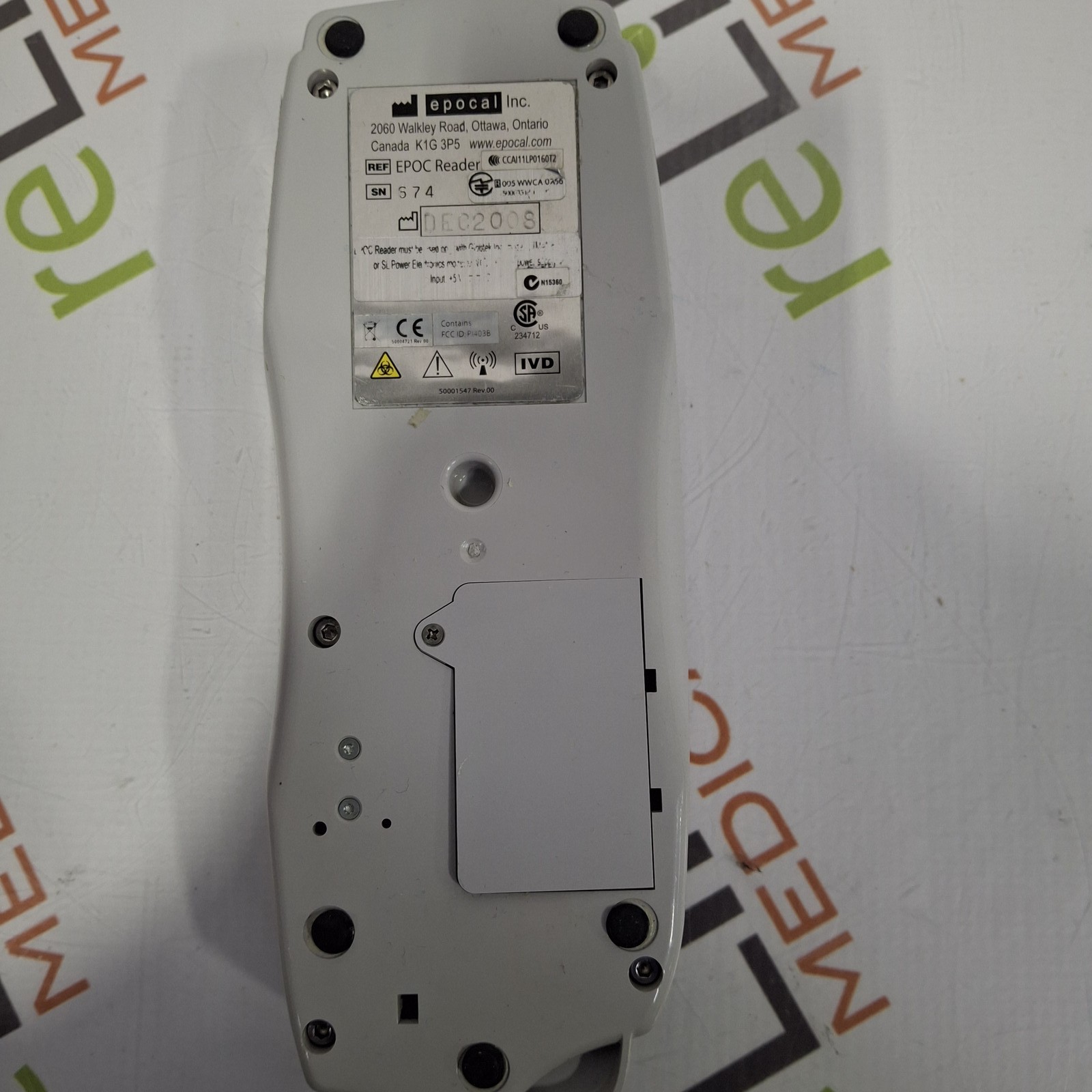 Epocal, Inc Epoc Reader Base