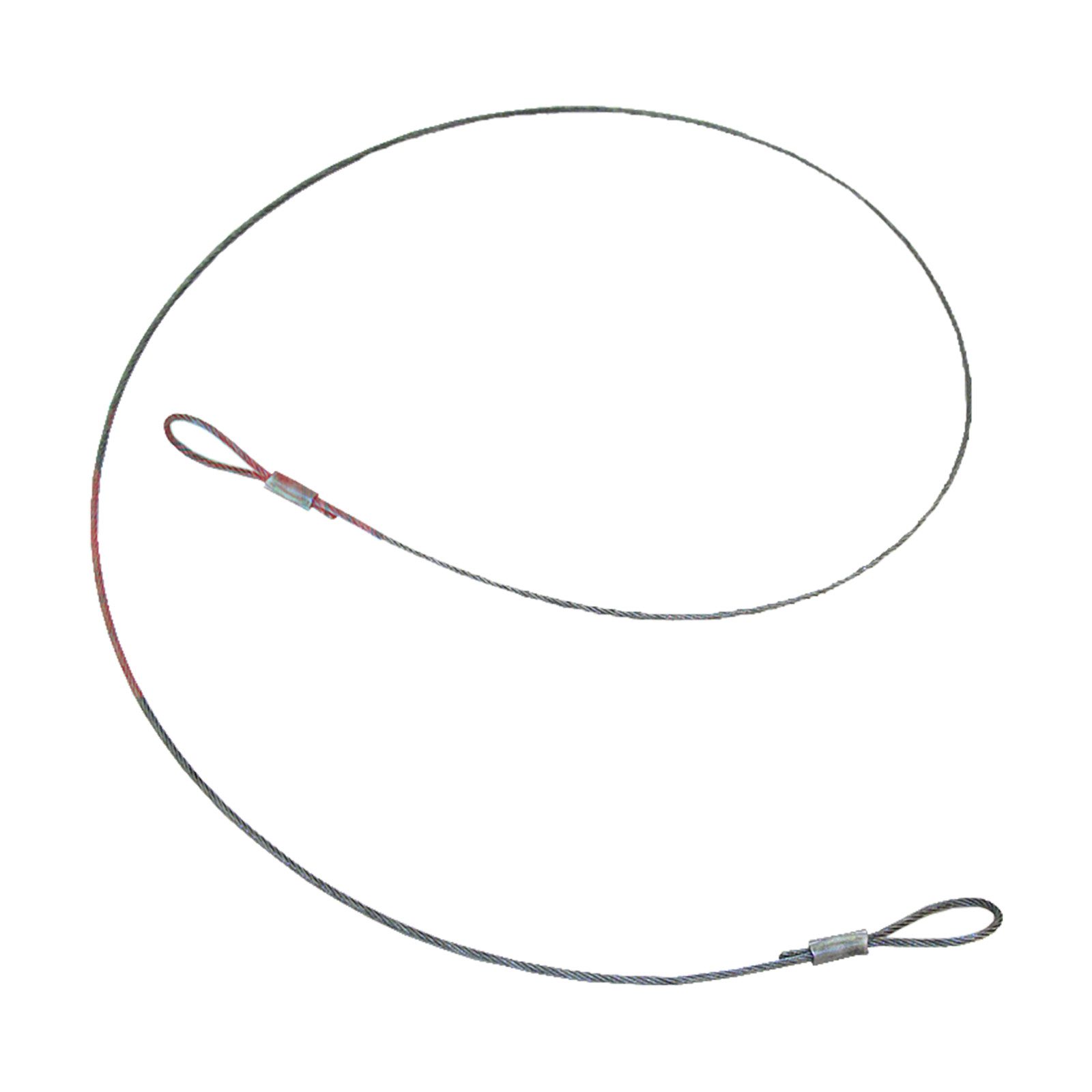 Dozen 3/32", 7x7 North American Trapper 4FT Cable Extensions