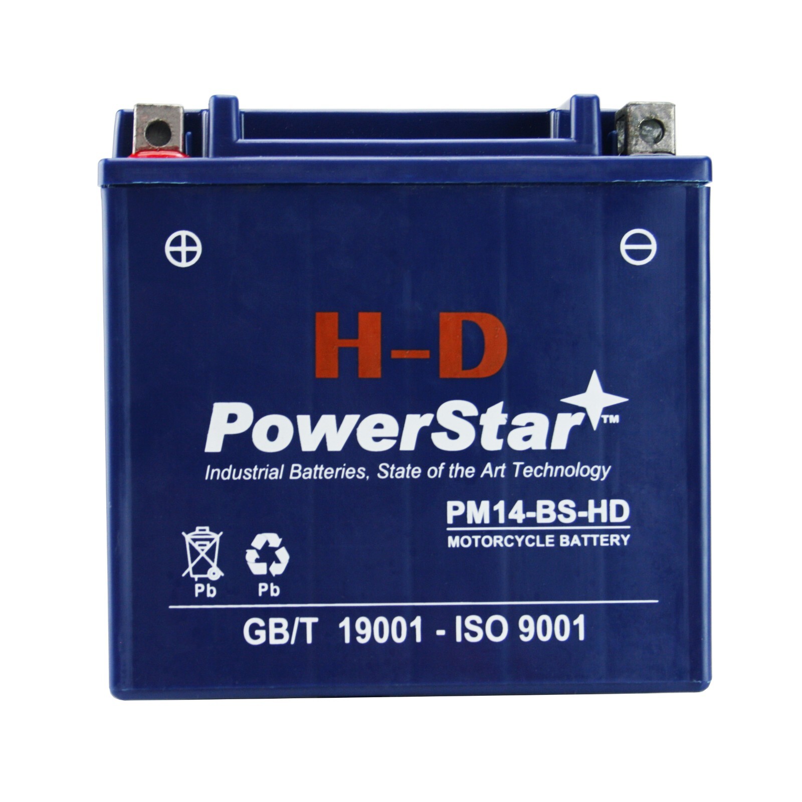 PowerStar H-D YTX14-BS Battery For Harley Davidson VRSCA V-Rod 2002-2006