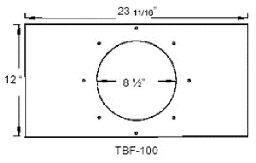 NEW TOA TBF-100 Tile Bridge for PC580R, PC580RC, PC671R, PC671RC