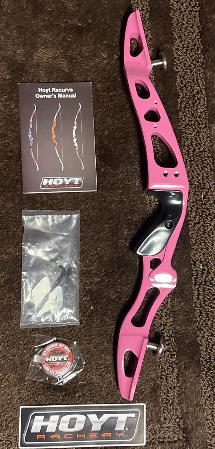 New Hoyt Excel ILF Riser 21” Right Hand Riser Pink