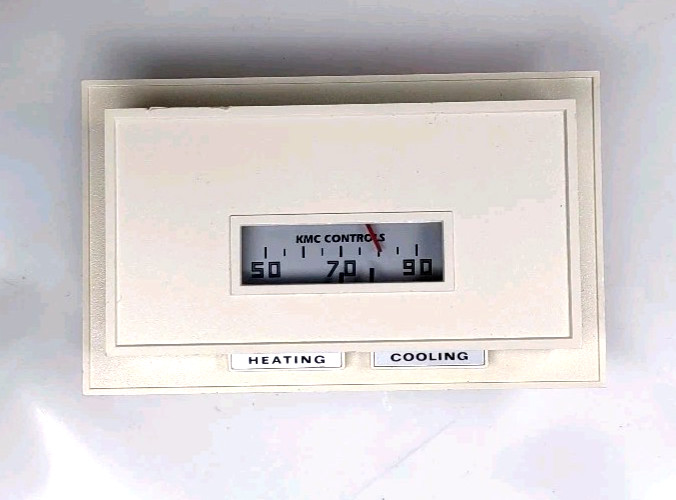 KMC Controls CTE-1004-10 Dual-Setpoint Reheat & Cool Horizontal F Thermostat