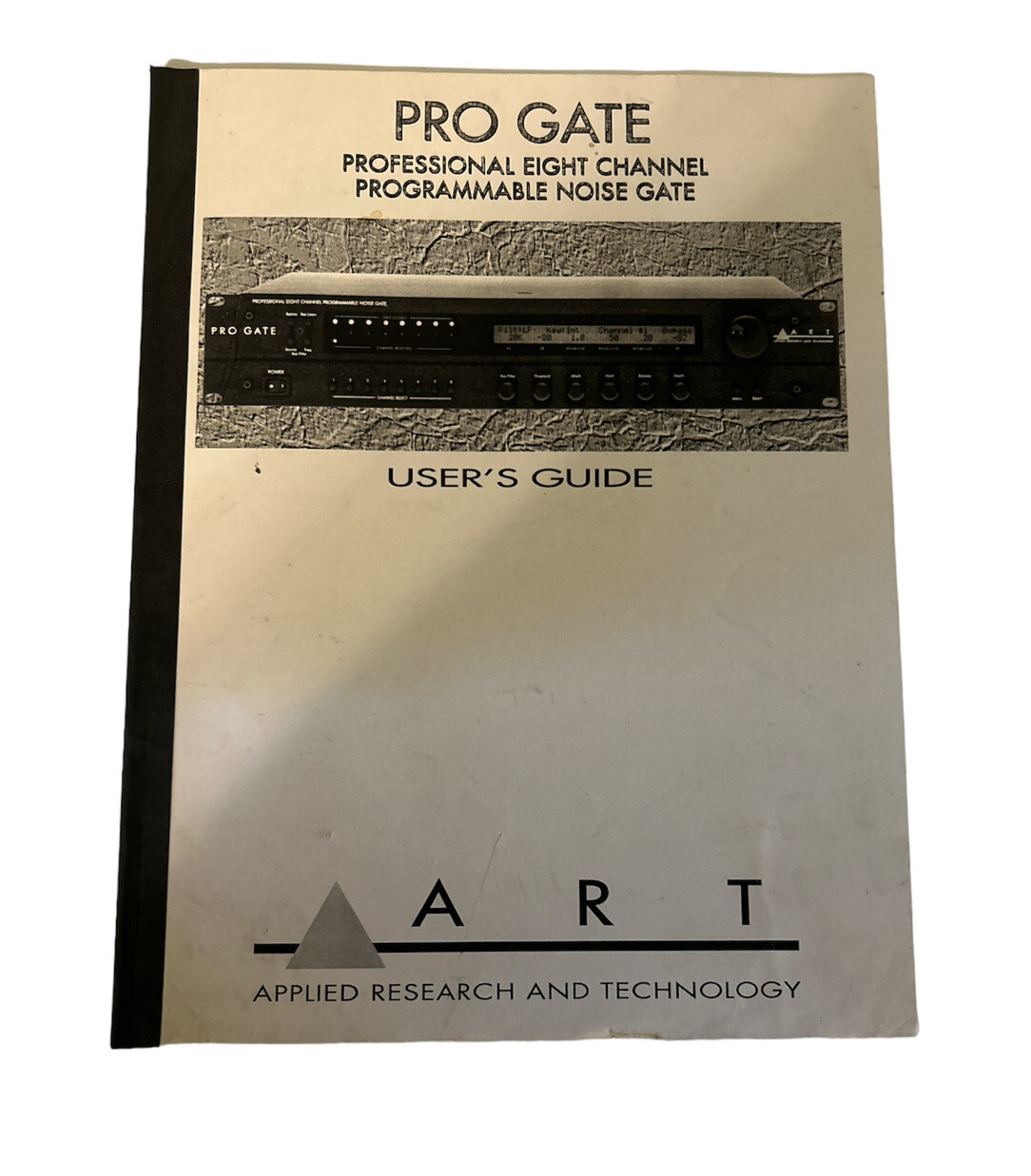 ART Pro Gate Professional Eight Channel Programmable Noise Gate User Manual