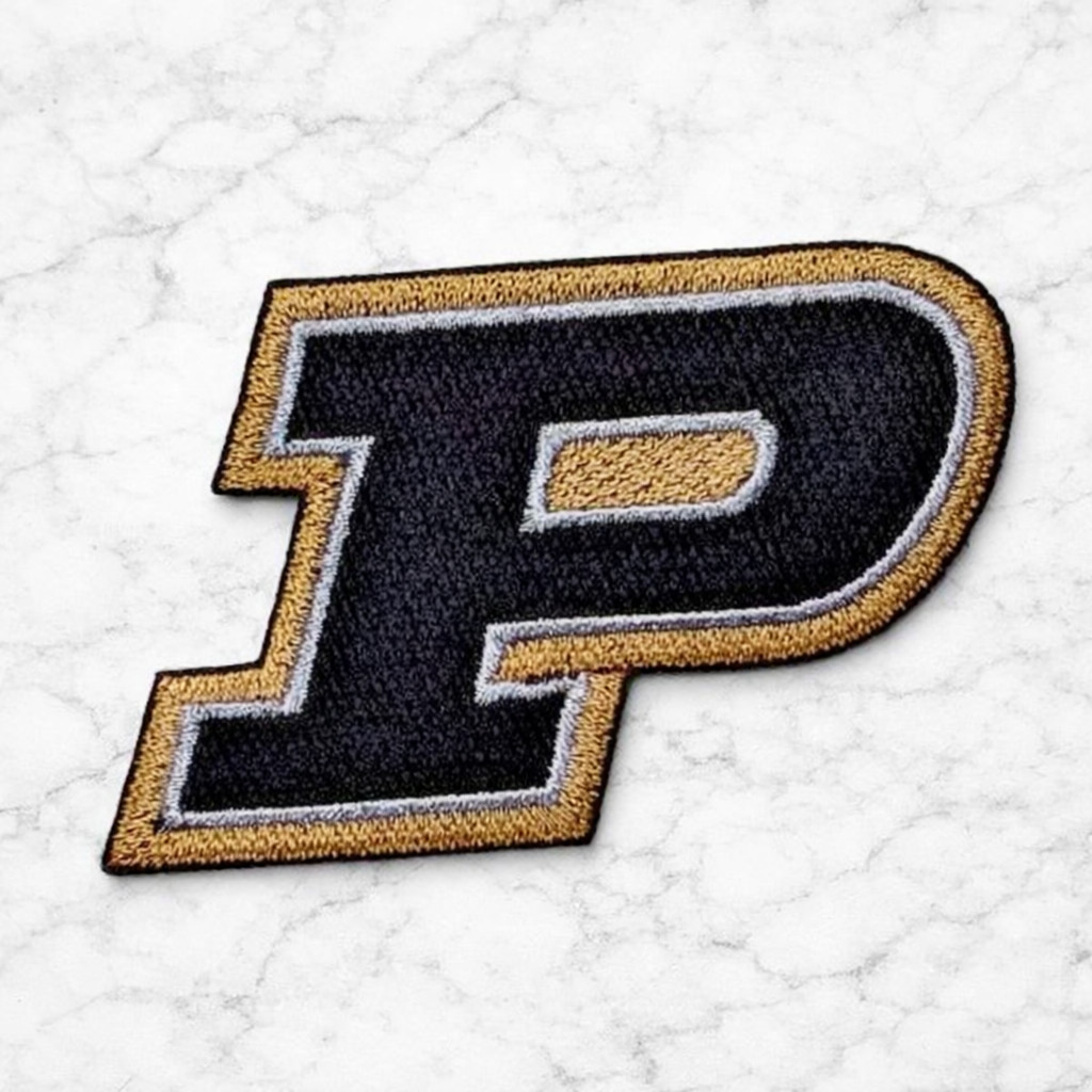 PURDUE BOILERMAKERS NCAA Embroidered Iron/Sew On Patch 2.5"X2" SHIPPED FROM USA