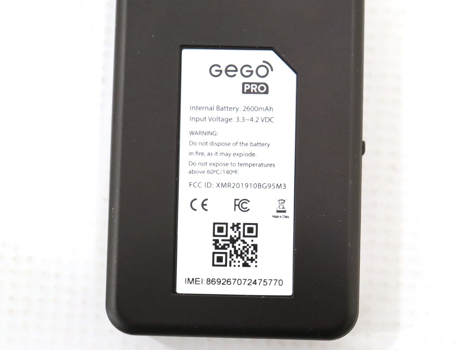 Gogo Pro GPS Luggage Tracker